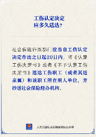 工伤认定决定书送达时限规定及流程要求(图1)