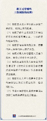 职工工伤预防权利详解，七大权益保障劳动者安全(图1)