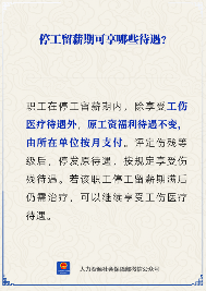 停工留薪期待遇详解：工资福利不变享受工伤医疗(图1)