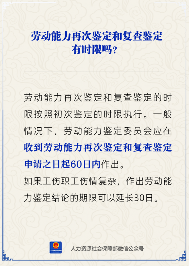 劳动能力再次鉴定有时限吗？60日内完成鉴定流程(图1)