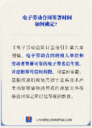 电子劳动合同签署时间如何确定？权威指南解析(图1)