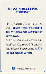 电子劳动合同文本要求：必备条款与法律红线(图1)