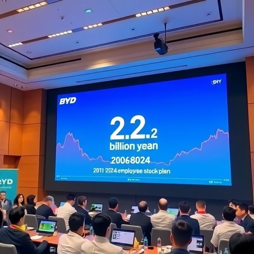 比亚迪员工持股计划规模及认购详情(图1)