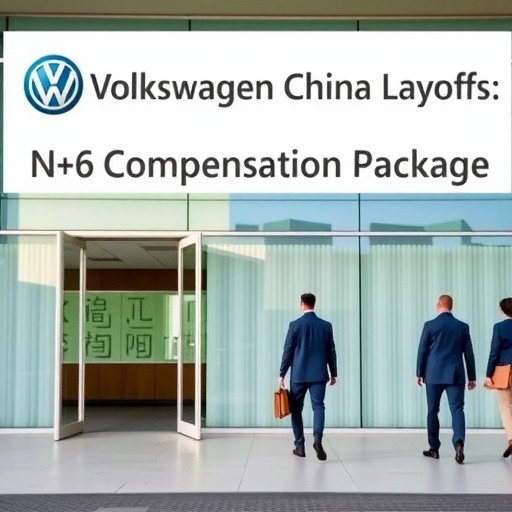 消息称大众汽车中国区裁员最高赔 N+6(图1)