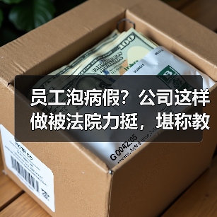 员工泡病假?公司这样做被法院力挺,堪称教科书式应对!(图2) 员工泡病假?公司这样做被法院力挺,堪称教科书式应对!(图2)