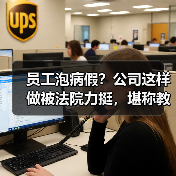 员工泡病假?公司这样做被法院力挺,堪称教科书式应对!(图3) 员工泡病假?公司这样做被法院力挺,堪称教科书式应对!(图3)