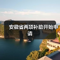 安徽省两项补助开始申请(图4) 安徽省两项补助开始申请(图4)