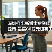 深圳推出新博士后资助政策 最高60万元吸引国际人才（图3）