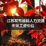 江苏发布最新人力资源市场工资价位(图2) 江苏发布最新人力资源市场工资价位(图2)