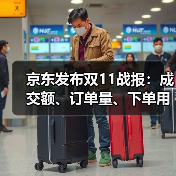 京东发布双11战报:成交额、订单量、下单用户数双位数增长(图4) 京东发布双11战报:成交额、订单量、下单用户数双位数增长(图4)