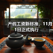 产假工资新标准,11月1日正式执行(图1) 产假工资新标准,11月1日正式执行(图1)