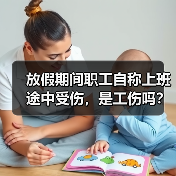 放假期间职工自称上班途中受伤,是工伤吗?(图4) 放假期间职工自称上班途中受伤,是工伤吗?(图4)