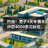 热搜！男子4天年假未休获4000多元补偿，法院：未休年假按300%工资补偿！（图4）