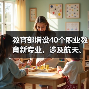教育部增设40个职业教育新专业,涉及航天、能源等领域(图3) 教育部增设40个职业教育新专业,涉及航天、能源等领域(图3)