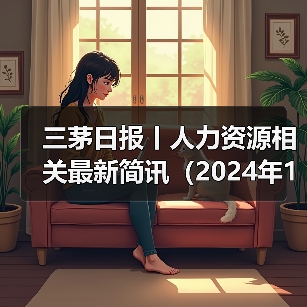 三茅日报丨人力资源相关最新简讯（2024年12月12日）（图3）