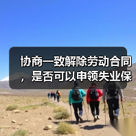 协商一致解除劳动合同，是否可以申领失业保险金？（图4）