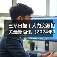 三茅日报丨人力资源相关最新简讯（2024年12月10日）（图4）