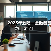 2025年五险一金缴费基数，定了！（图1）