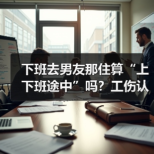 下班去男友那住算“上下班途中”吗?工伤认定引发争议(图1) 下班去男友那住算“上下班途中”吗?工伤认定引发争议(图1)