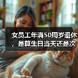 女员工年满50周岁退休，是算生日当天还是次日或前日呢？二审判了（图4）