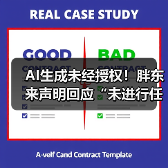 AI生成未经授权!胖东来声明回应“未进行任何平台直播带货”(图4) AI生成未经授权!胖东来声明回应“未进行任何平台直播带货”(图4)