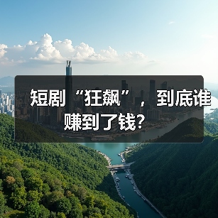 短剧“狂飙”,到底谁赚到了钱?(图1) 短剧“狂飙”,到底谁赚到了钱?(图1)