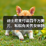 迪士尼支付逾四千万美元,和解有关男女薪酬差异指控(图3) 迪士尼支付逾四千万美元,和解有关男女薪酬差异指控(图3)