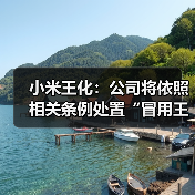 小米王化:公司将依照相关条例处置“冒用王晓雁发言”员工(图1) 小米王化:公司将依照相关条例处置“冒用王晓雁发言”员工(图1)