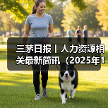 三茅日报丨人力资源相关最新简讯(2025年1月8日)(图1) 三茅日报丨人力资源相关最新简讯(2025年1月8日)(图1)