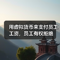 用虚拟货币来支付员工工资,员工有权拒绝(图1) 用虚拟货币来支付员工工资,员工有权拒绝(图1)