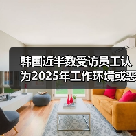 韩国近半数受访员工认为2025年工作环境或恶化(图3) 韩国近半数受访员工认为2025年工作环境或恶化(图3)