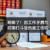 明确了!因工作矛盾与同事打斗受伤是工伤吗?最新入库案例来了!(图1) 明确了!因工作矛盾与同事打斗受伤是工伤吗?最新入库案例来了!(图1)