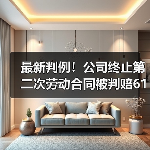 最新判例!公司终止第二次劳动合同被判赔61万(二审判决)(图2) 最新判例!公司终止第二次劳动合同被判赔61万(二审判决)(图2)