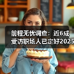 前程无忧调查:近6成受访职场人已定好2025目标,90后规划意识强(图3) 前程无忧调查:近6成受访职场人已定好2025目标,90后规划意识强(图3)