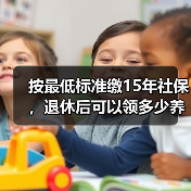 按最低标准缴15年社保，退休后可以领多少养老金？（以北京上海为例）（图2）