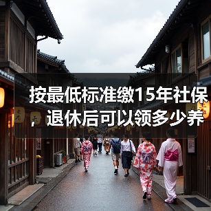 按最低标准缴15年社保，退休后可以领多少养老金？（以北京上海为例）（图3）