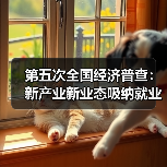 第五次全国经济普查：新产业新业态吸纳就业能力增强（图1）