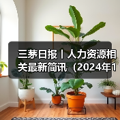 三茅日报丨人力资源相关最新简讯(2024年12月27日)(图3) 三茅日报丨人力资源相关最新简讯(2024年12月27日)(图3)