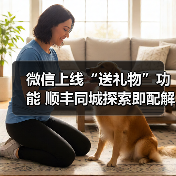 微信上线“送礼物”功能 顺丰同城探索即配解决方案(图2) 微信上线“送礼物”功能 顺丰同城探索即配解决方案(图2)