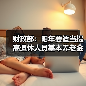 财政部：明年要适当提高退休人员基本养老金（图1）