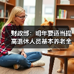 财政部：明年要适当提高退休人员基本养老金（图4）