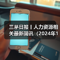 三茅日报丨人力资源相关最新简讯（2024年12月24日）（图3）