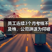 员工连续3个月考核不及格，公司辞退为何被判违法？（图1）