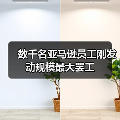 数千名亚马逊员工刚发动规模最大罢工（图1）