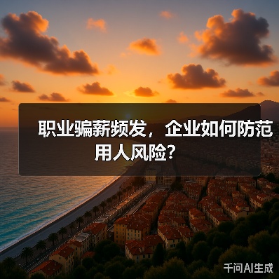 职业骗薪频发，企业如何防范用人风险？（图4）