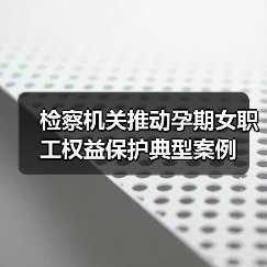 检察机关推动孕期女职工权益保护典型案例（图4）