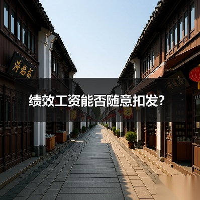 绩效工资能否随意扣发？（图4）