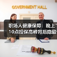 职场人健康保障:晚上10点投保高峰背后隐藏的真相(图3) 职场人健康保障:晚上10点投保高峰背后隐藏的真相(图3)