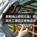 吉利确认赔偿方案！极越员工曝百度审批成关