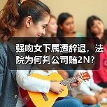 强吻女下属遭辞退，法院为何判公司赔2N？（图3）